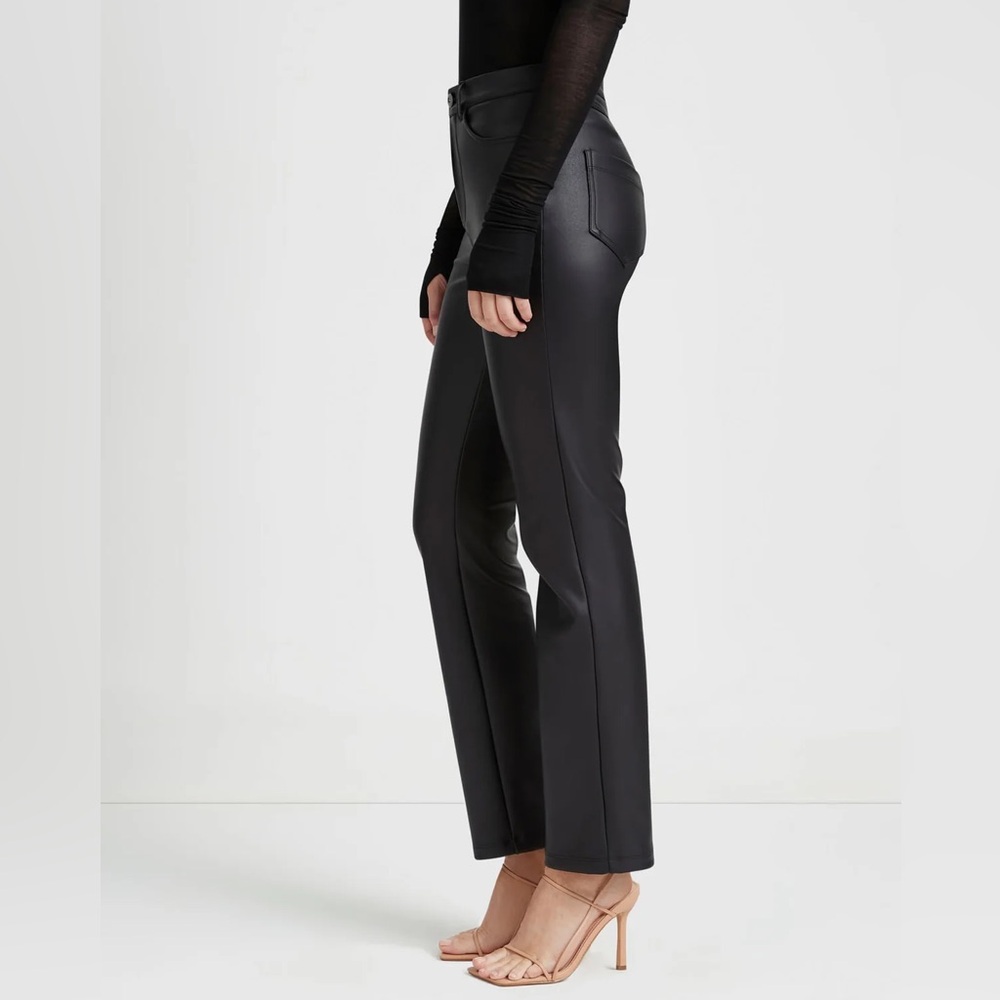 Faux Leather Pants